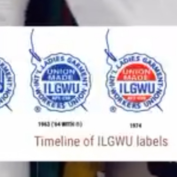 Vtg M 70s Rainbow Mattalic Chevron Sequin Disco Crop Top RIO Blouse USA UNION - Picture 10 of 10